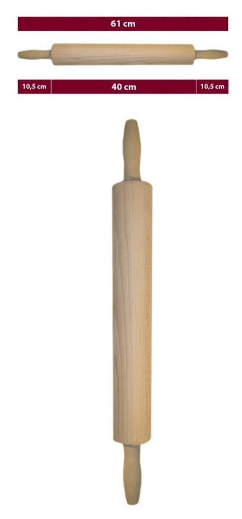 Wałek do ciasta Pizzy 61 Cm Długi Wałek do ciasta Pizzy 61 Cm Długi
