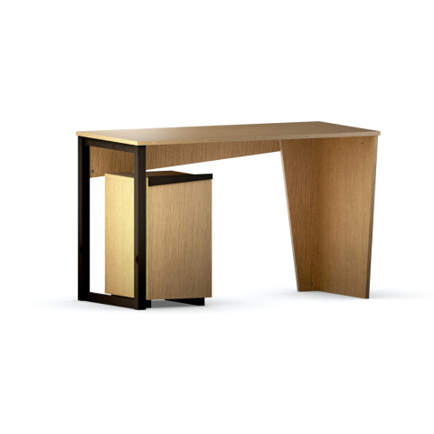 Biurko drewniane w stylu skandynawskim EDGE2-PRO-120 Biurko drewniane w stylu skandynawskim EDGE2-PRO-120