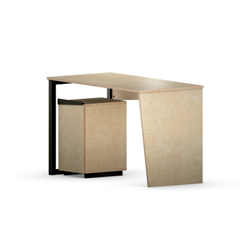 Biurko drewniane w stylu skandynawskim EDGE2-PRO-120 Biurko drewniane w stylu skandynawskim EDGE2-PRO-120