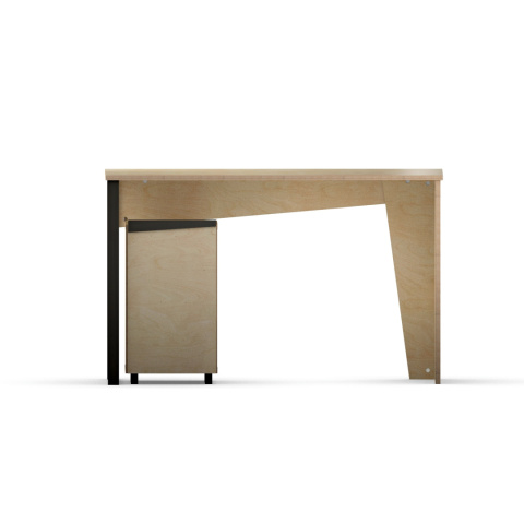 Biurko drewniane w stylu skandynawskim EDGE2-PRO-120 Biurko drewniane w stylu skandynawskim EDGE2-PRO-120