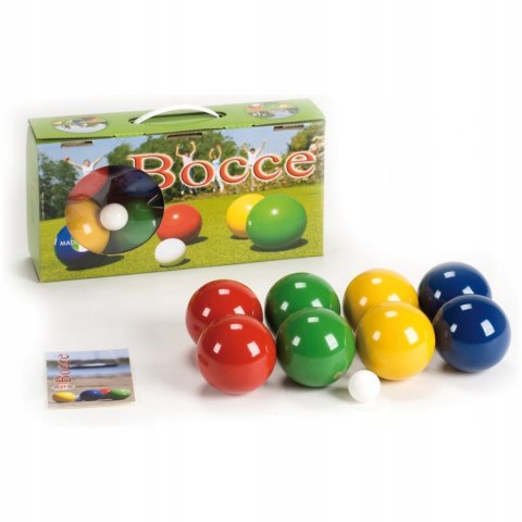 Drewniane Kule do Gry 8 szt. - Boule, Bule, Petanque LONDERO 80 mm Drewniane Kule do Gry 8 szt. - Boule, Bule, Petanque LONDERO 80 mm