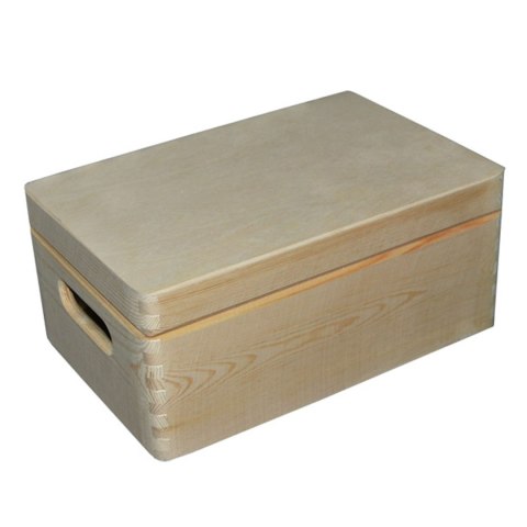 Drewniany Kufer z uchwytami 30x20 Drewniany Kufer z uchwytami 30x20