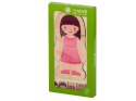 Puzzle drewniane warstwowe budowa ciała montessori dziewczynka Puzzle drewniane warstwowe budowa ciała montessori dziewczynka