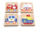 Viga 50723 Zestaw puzzli magnetycznych - transport Viga 50723 Zestaw puzzli magnetycznych - transport