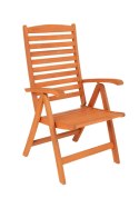 Zestaw mebli ogrodowych Dover (150 x 80) z 6 krzesłami Calgary (drewno z certyfikatem FSC) i 6 poduszkami PREMIUM : Kolor poduc